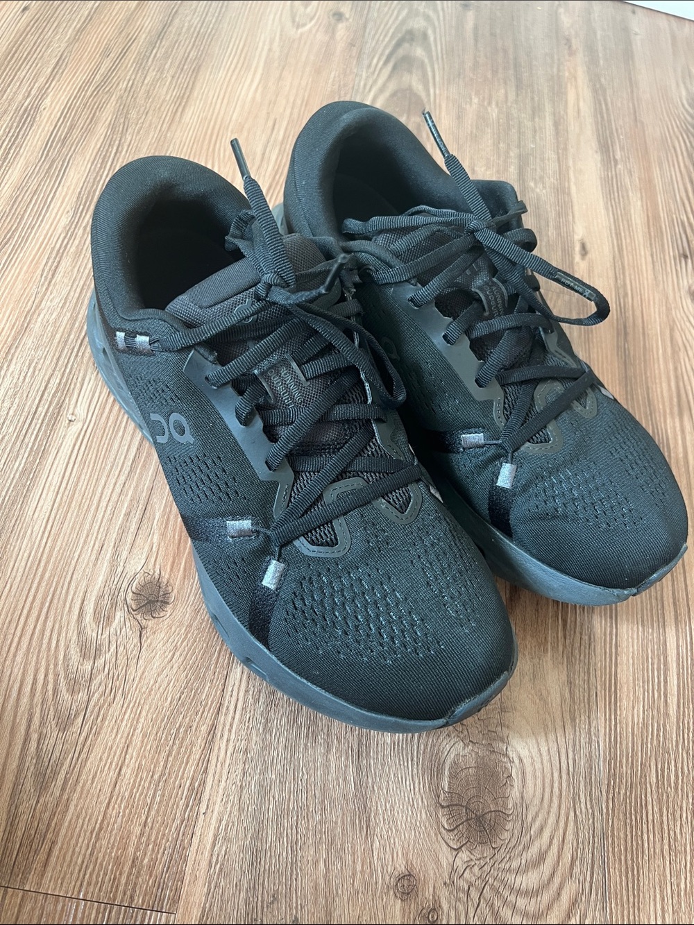 On Cloud Men's Black Performance Running Shoes